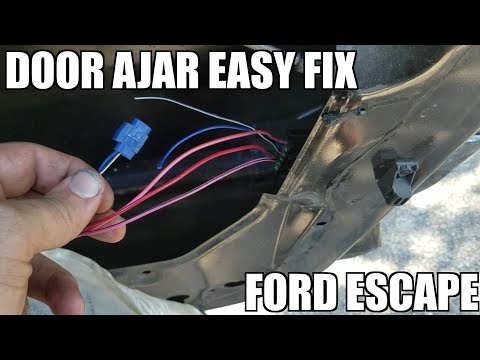 Ford Escape Passenger Door Ajar Fix &quot;How to&quot;