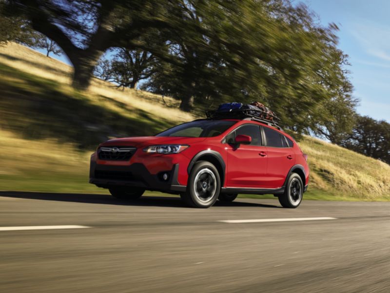 2023 subaru crosstrek going on a camping trip