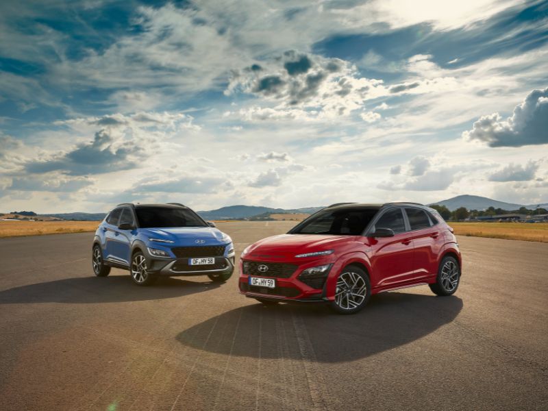 hyundai kona and kona n line